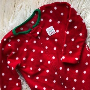 Christmas Sleeper Footie Pajamas Toddler Girl